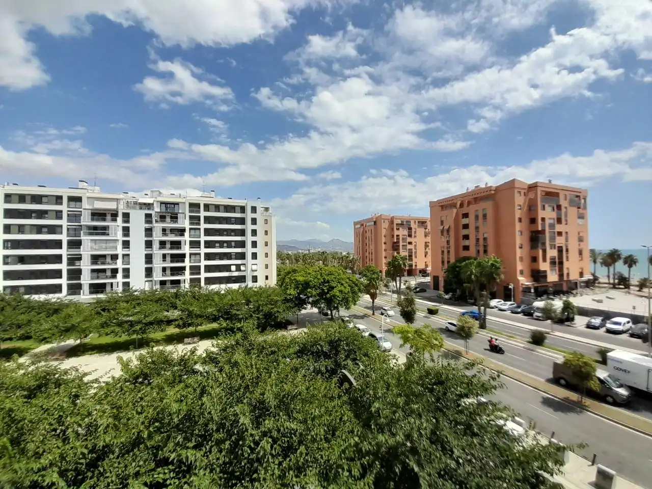 Vista exterior de Pis de lloguer en Málaga amb Aire condicionat, Traster i Moblat