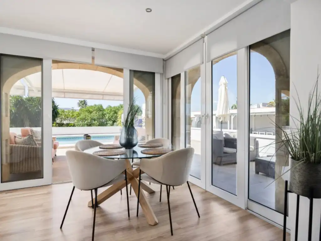 Dining room of Houses for sale in Jávea / Xàbia  with Air Conditioner, Heating and Swimming Pool