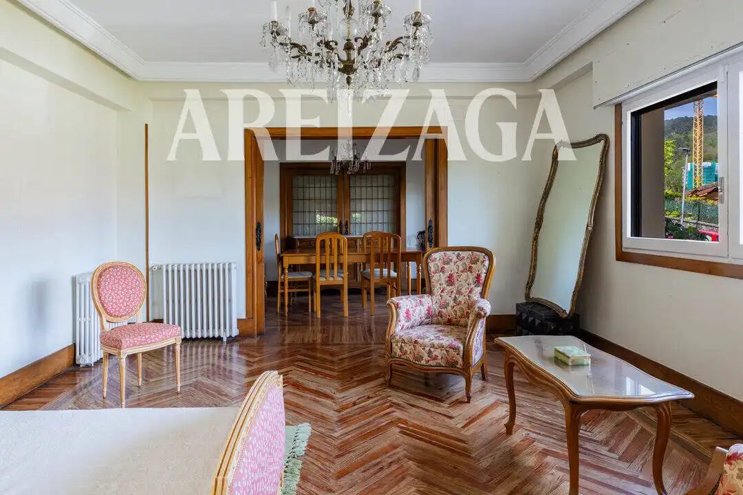 Sala de estar de Casa o chalet en venta en Donostia - San Sebastián  con Calefacción, Jardín privado y Terraza