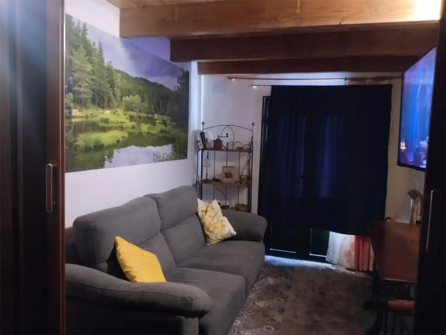Sala d'estar de Casa adosada en venda en Maó - Mahón