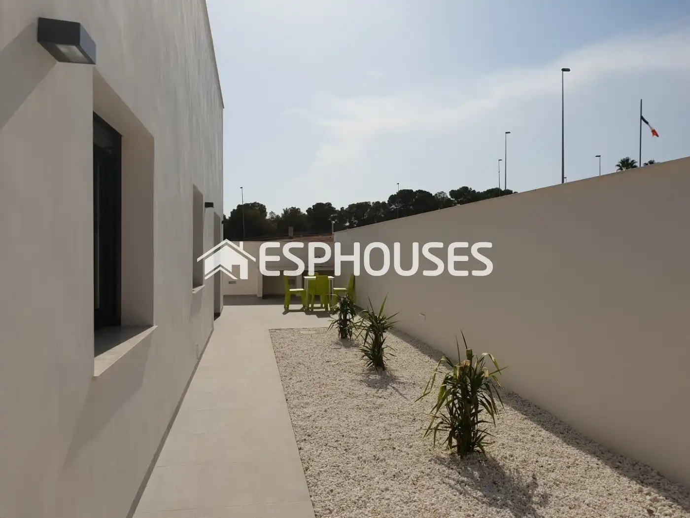 Vista exterior de Casa o xalet en venda en Pilar de la Horadada amb Terrassa, Piscina i Balcó