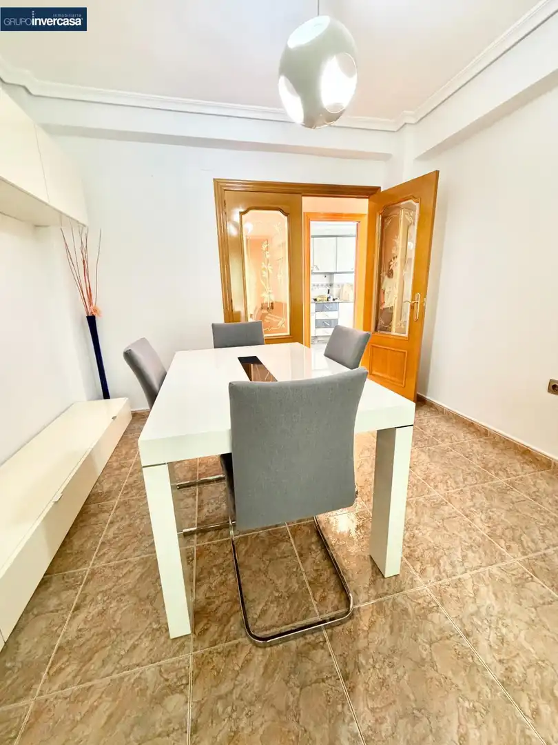 Dining room of Flat for rent in Quart de Poblet  with Air Conditioner, Furnished and Balcony