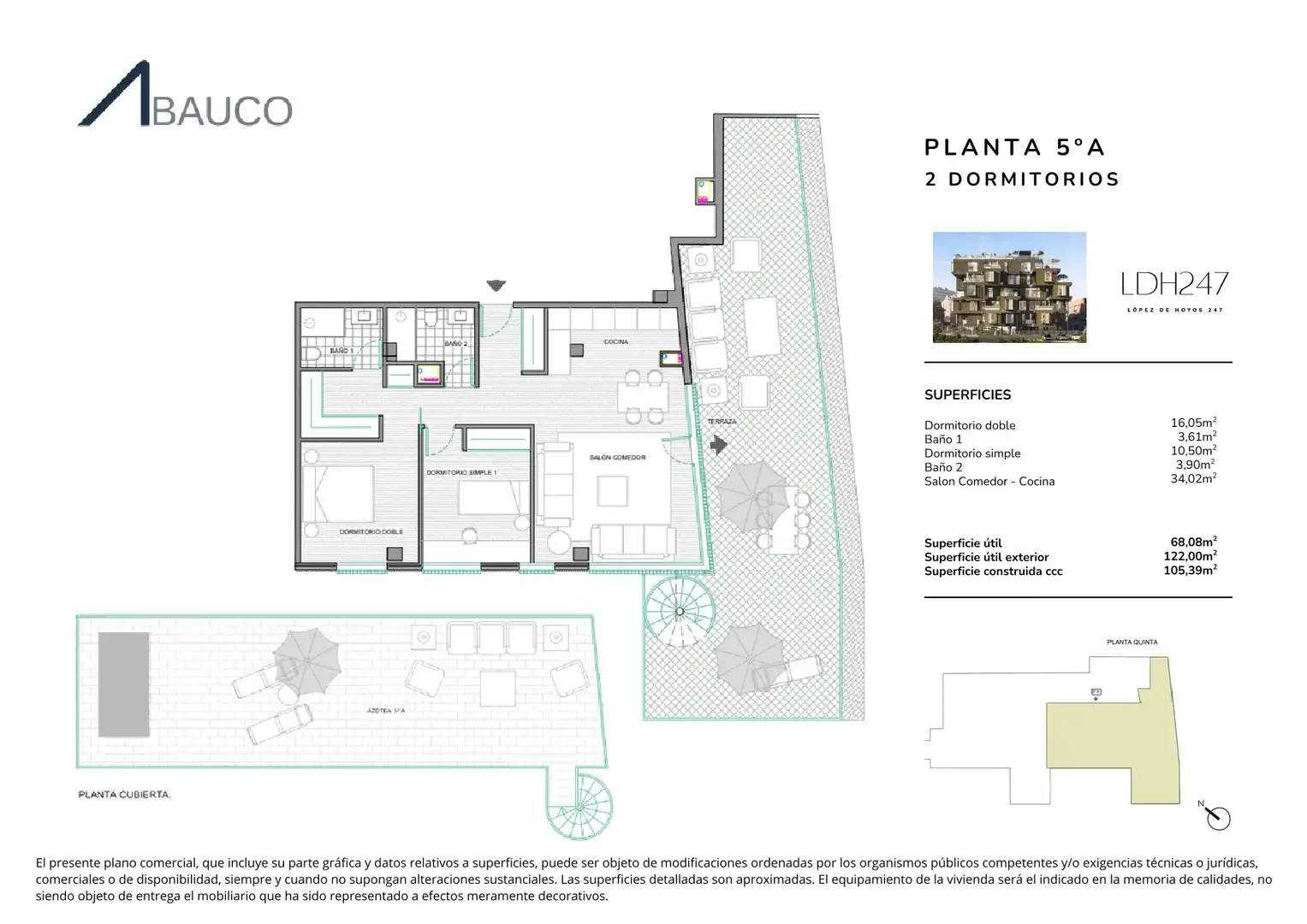 Neubau-Wohnung mit Pool zum Verkauf in Calle de López de Hoyos 247, imagen 11