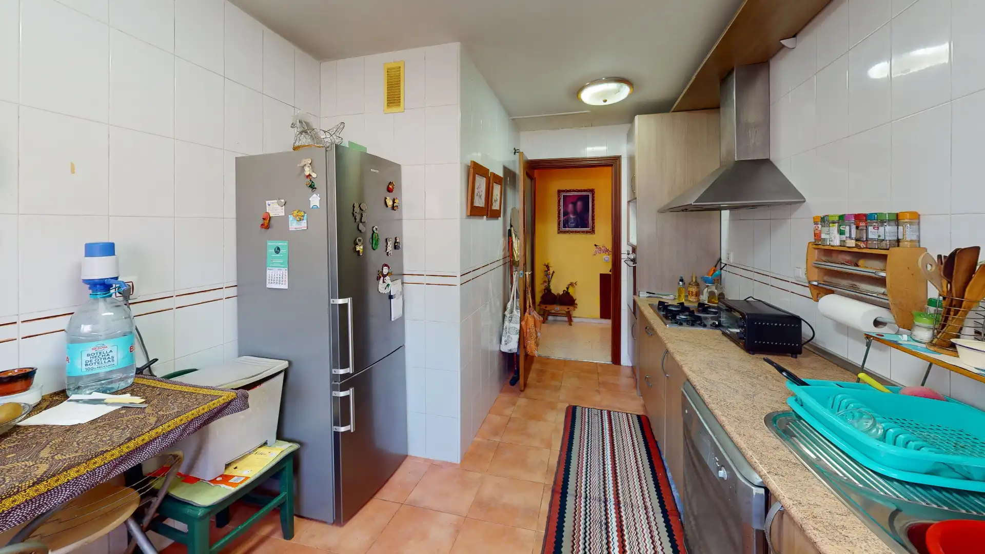 Cocina de Piso en venta en Almería con Aire acondicionado, Jardín privado y Terraza