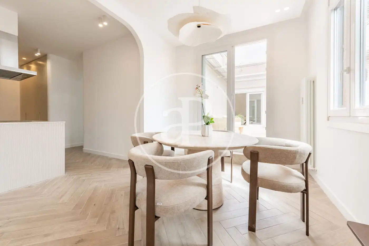 Dining room of Flat for sale in Madrid  with Air Conditioner, Heating and Terrace
