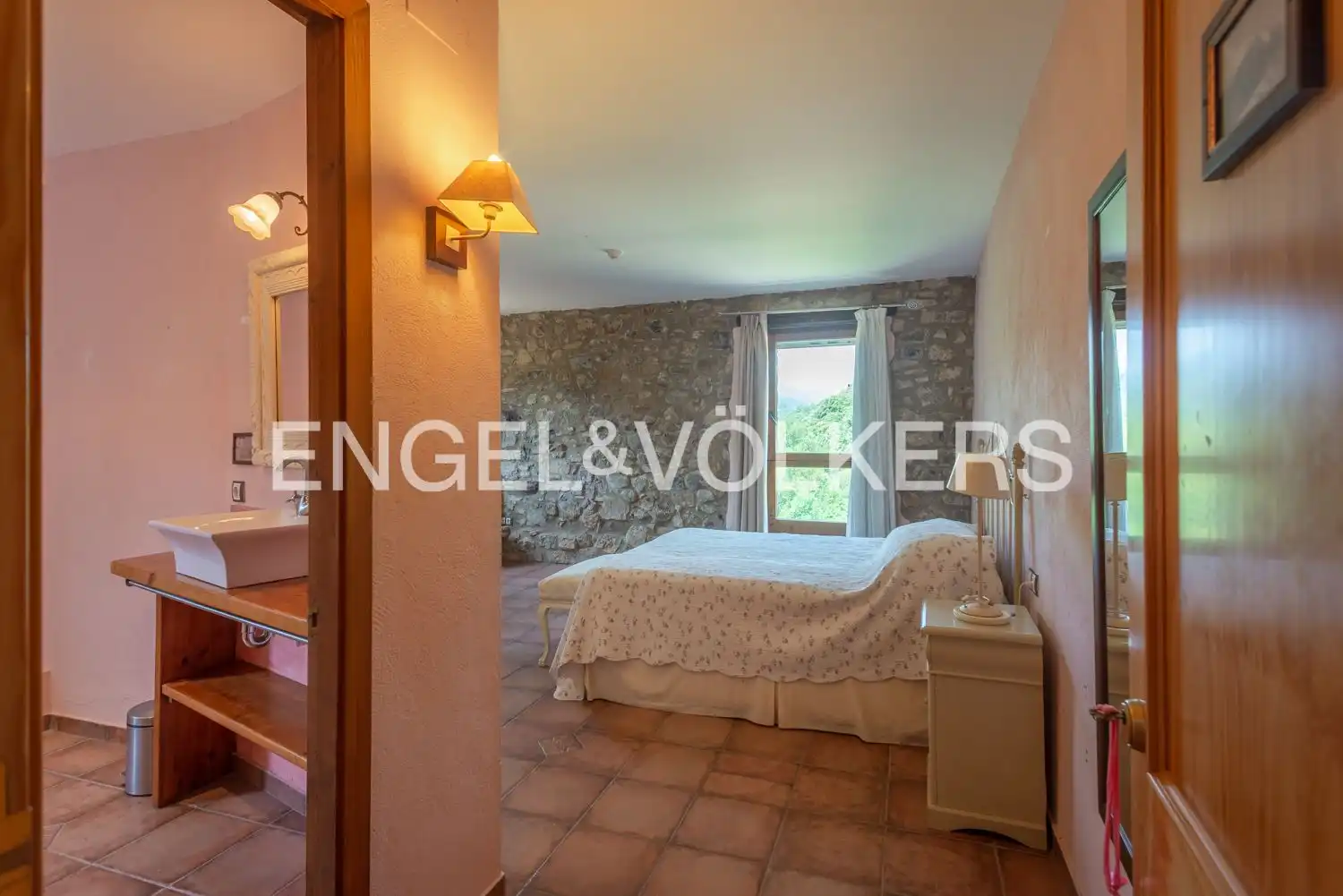 Habitación de Casa o chalet en venta en La Vall de Bianya con Calefacción, Jardín privado y Terraza