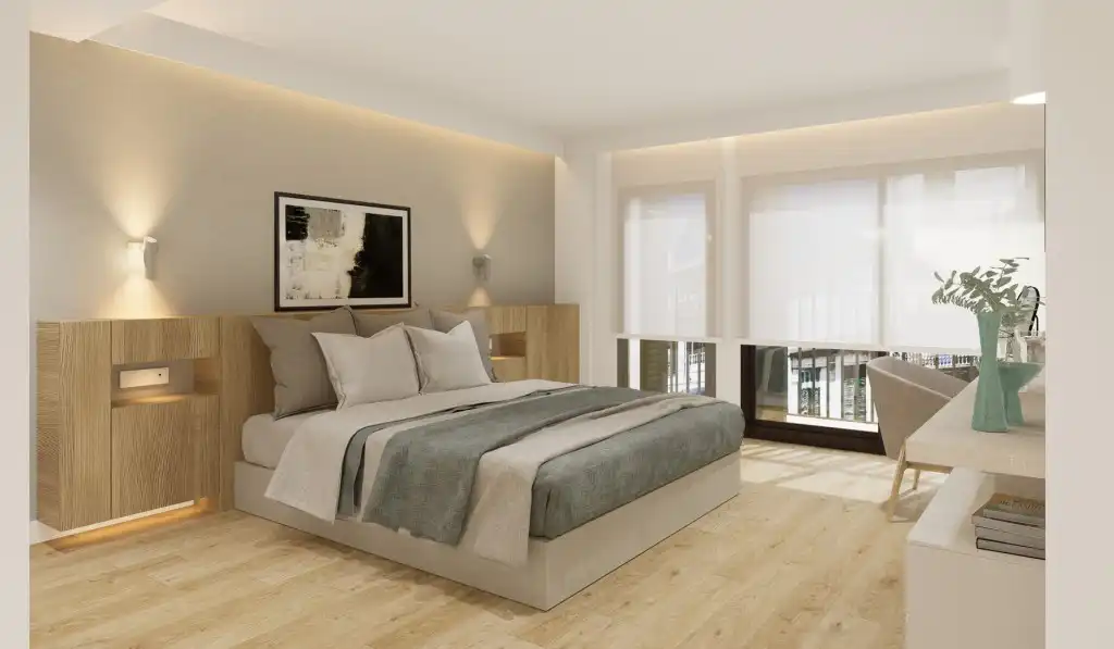 Dormitori de Apartament en venda en Sóller amb Aire condicionat i Terrassa