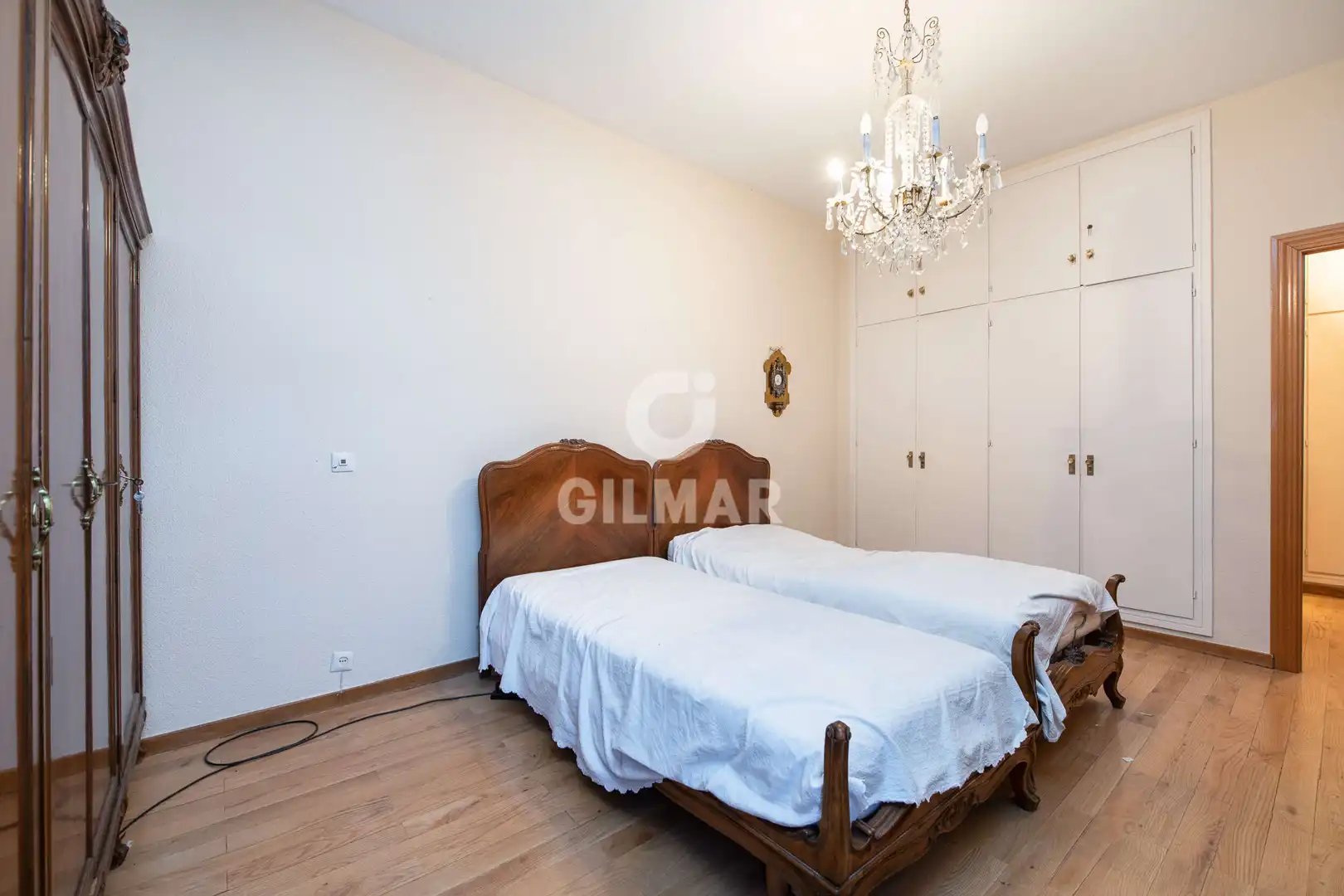 Schlafzimmer von Wohnung zum Verkauf in Madrid mit Heizung, Privatgarten und Abstellraum