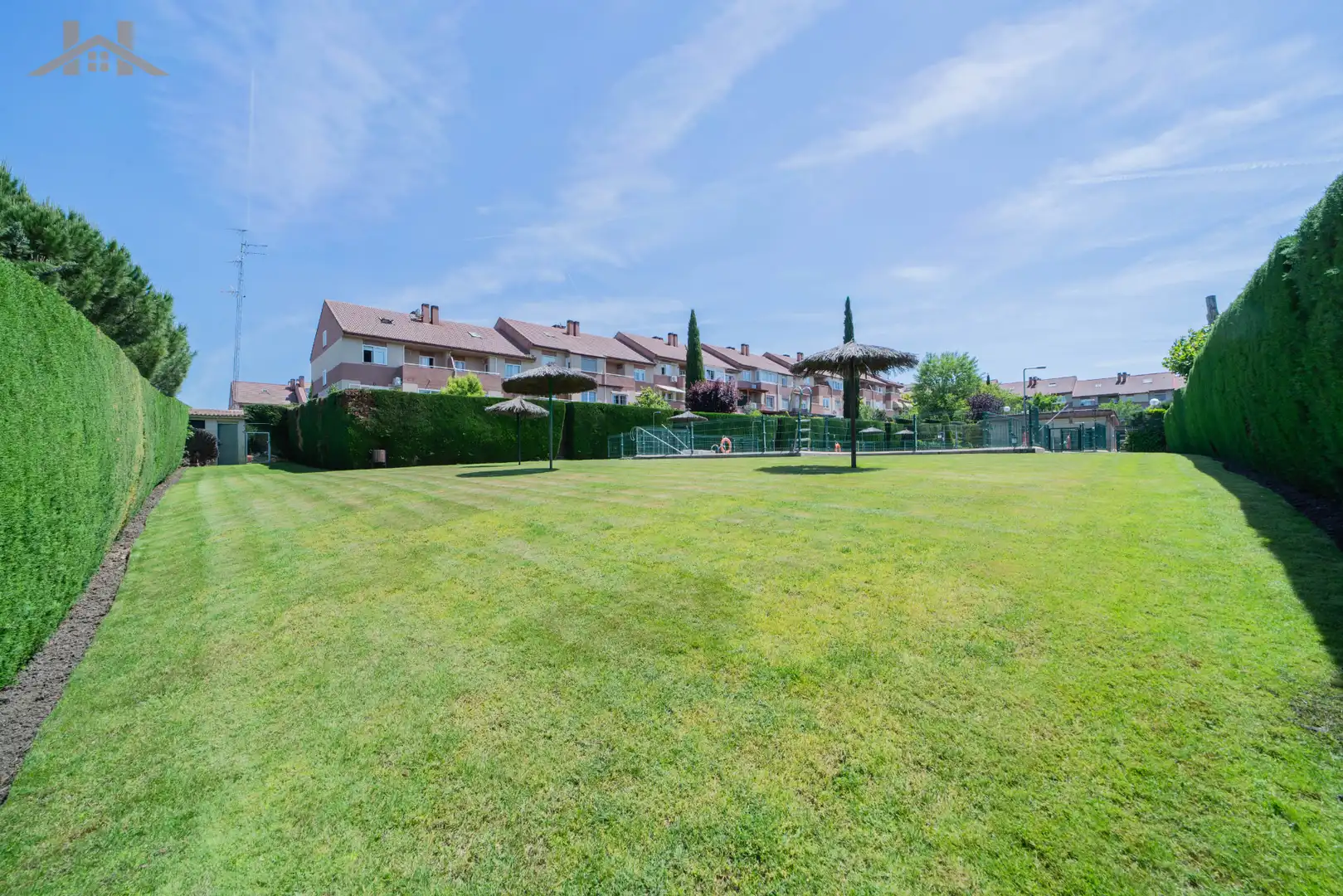 Jardín de Casa adosada en venta en Las Rozas de Madrid