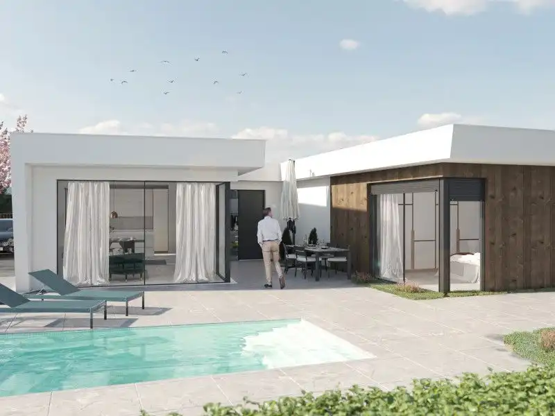 Chalet con piscina en venta en Campo de Murcia, imagen 4