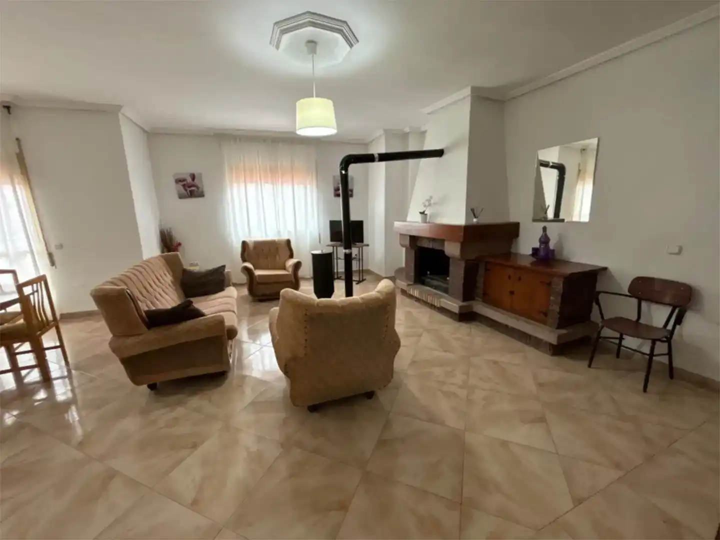 Wohnzimmer von Wohnung zur Miete in Puebla de Don Fadrique mit Balkon