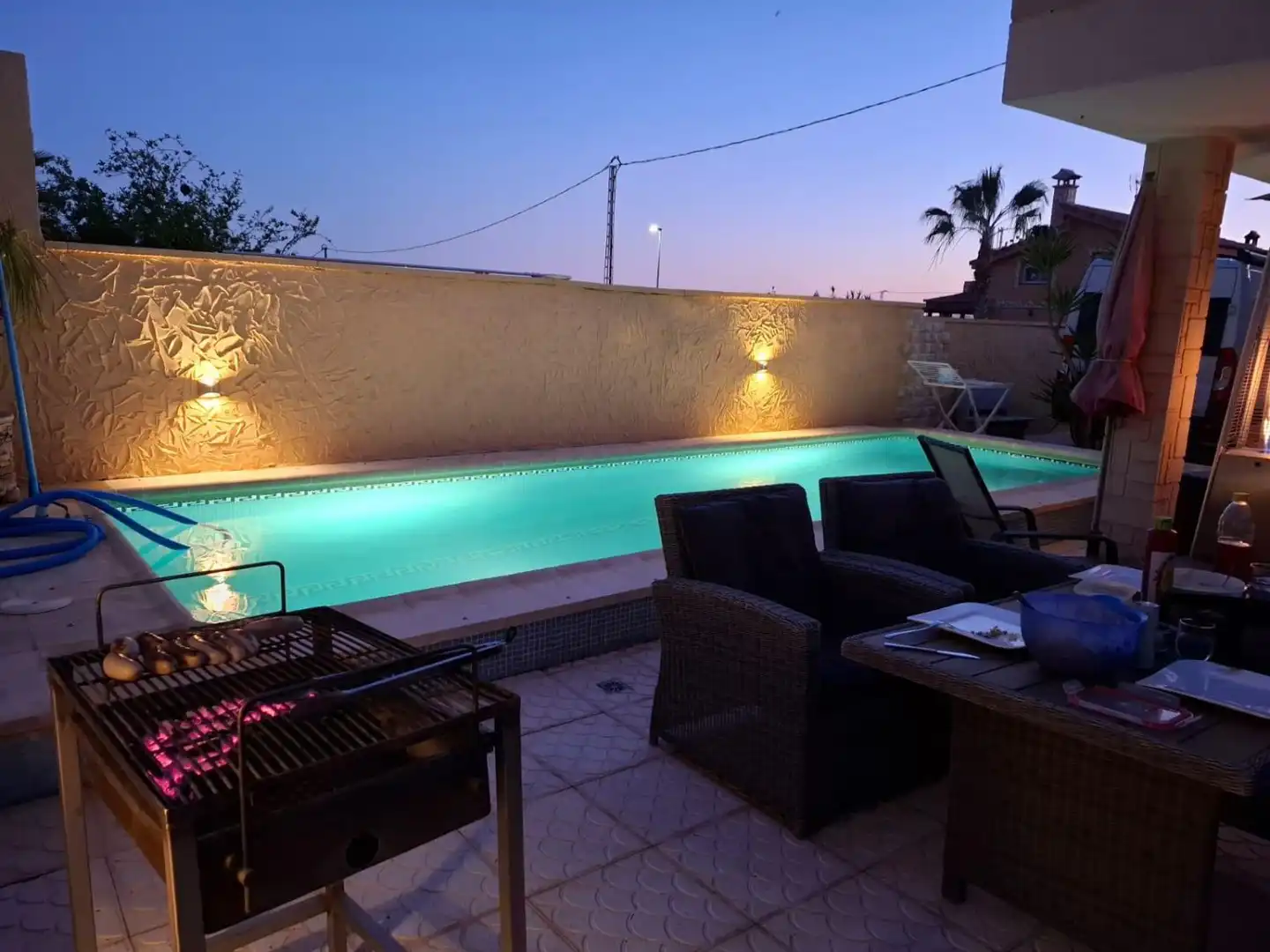 Piscina de Casa o chalet en venta en Águilas con Aire acondicionado, Terraza y Piscina