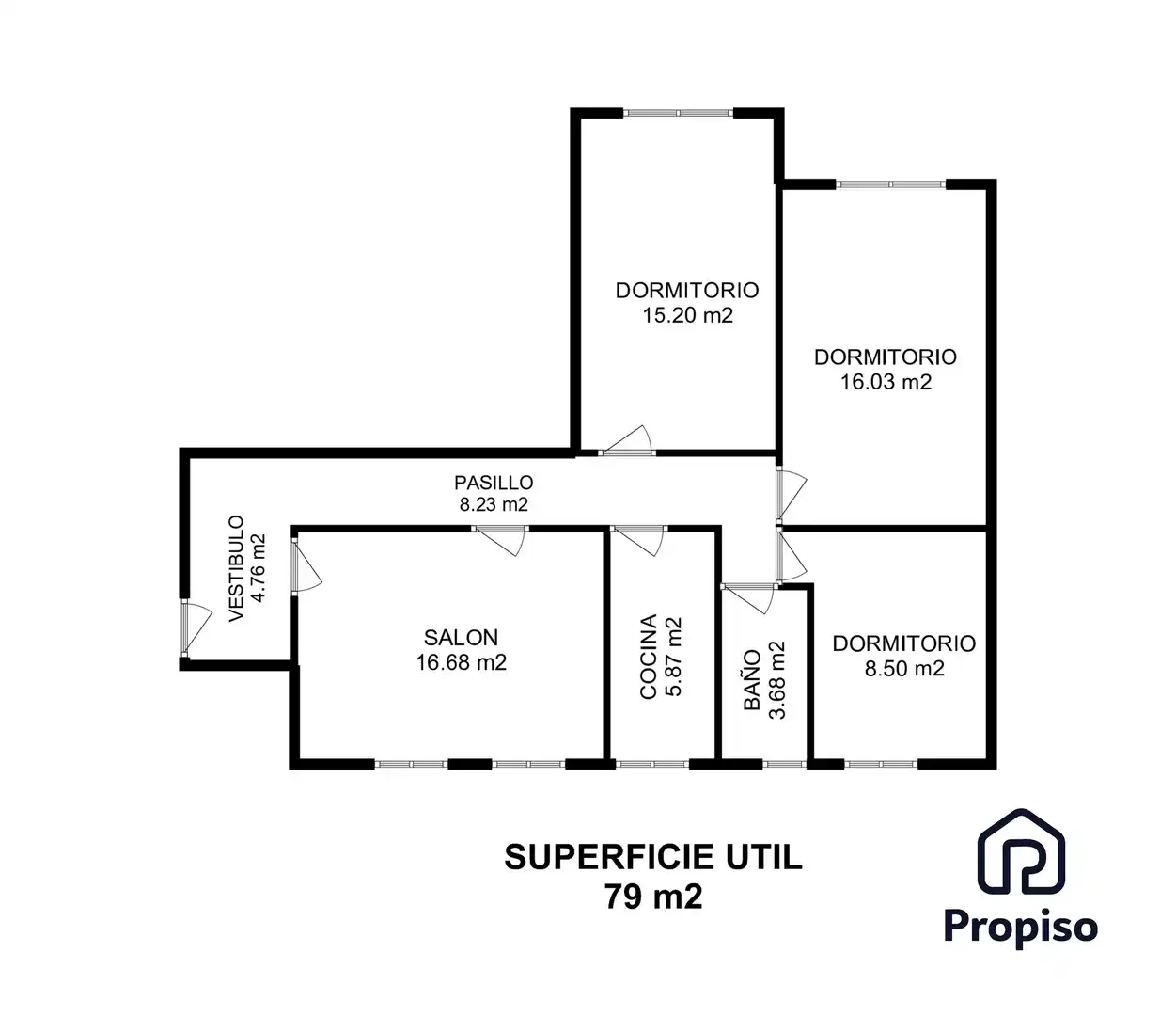 Flat for sale in Zaragoza
