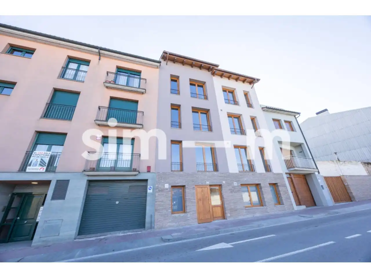 Vista exterior de Piso en venta en Vic con Aire acondicionado, Calefacción y Balcón