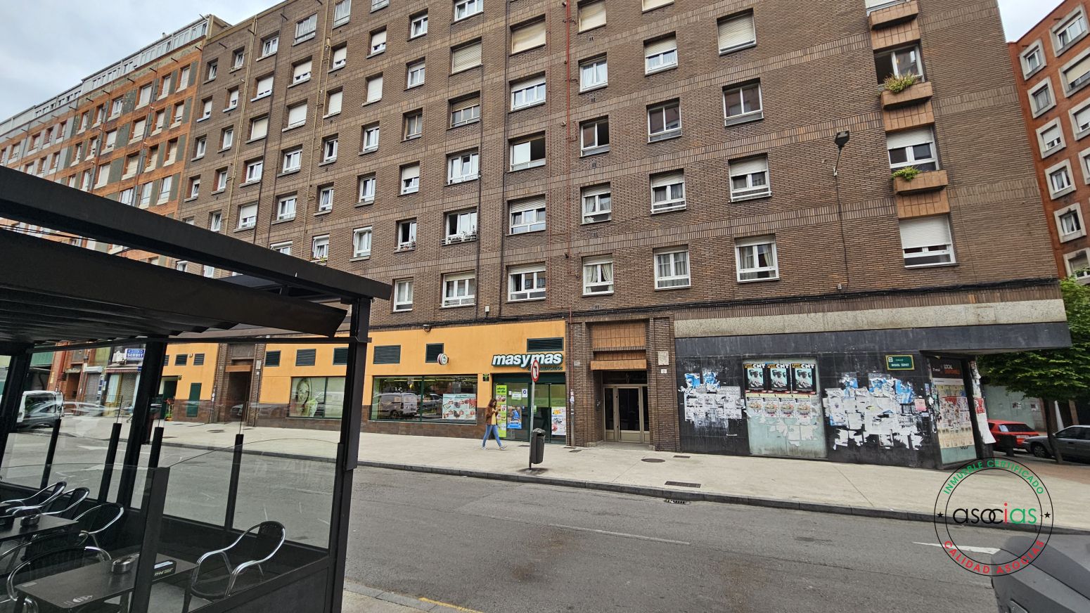 Exterior view of Flat for sale in Gijón   with Heating and Private garden