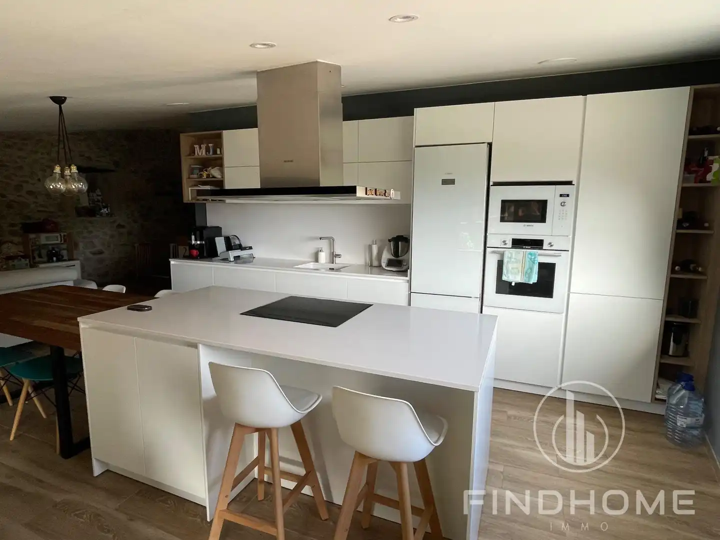 Kitchen of Country homes for sale in Les Preses  with Air Conditioner, Private garden and Terrace