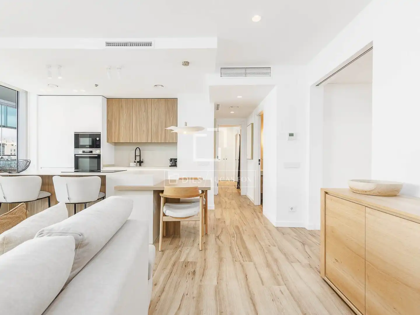 Cocina de Piso en venta en Barcelona con Aire acondicionado, Calefacción y Parquet