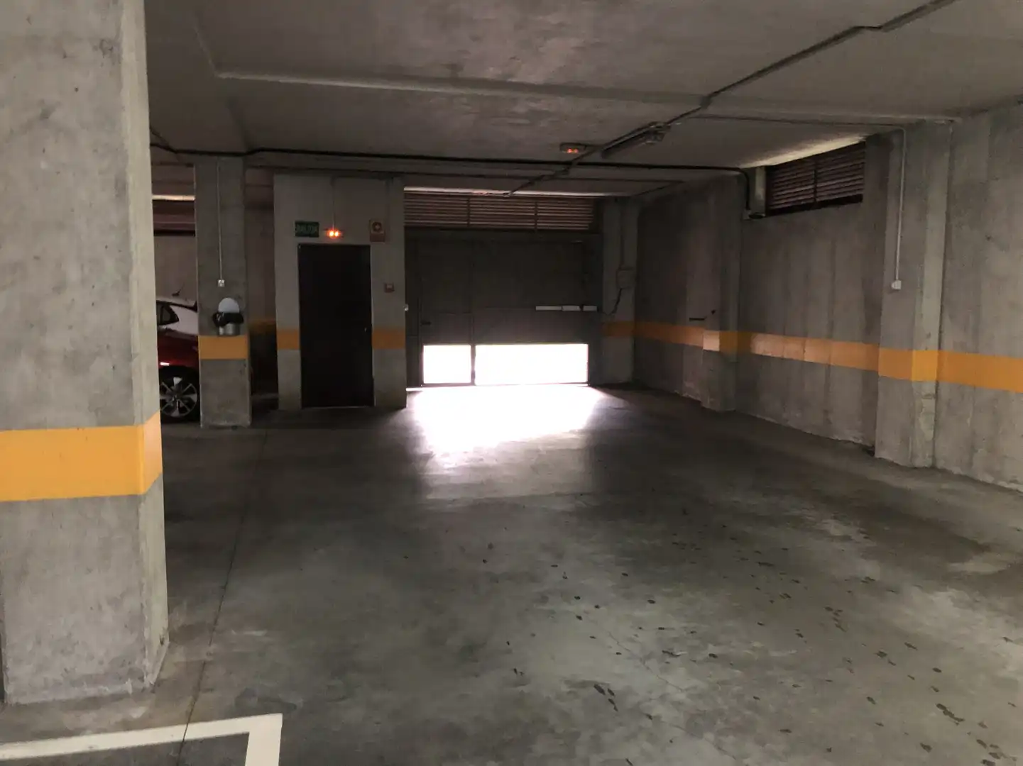 Parking of Flat for sale in Oviedo   with Heating, Parquet flooring and Storage room