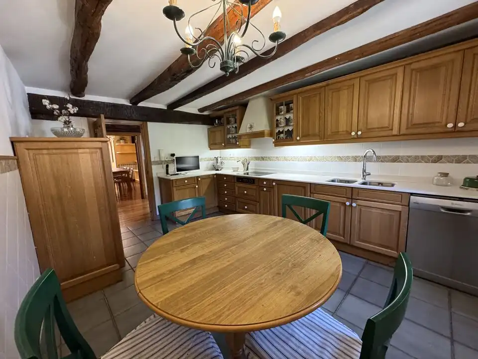 Cocina de Piso en venta en Antzuola con Calefacción, Jardín privado y Terraza