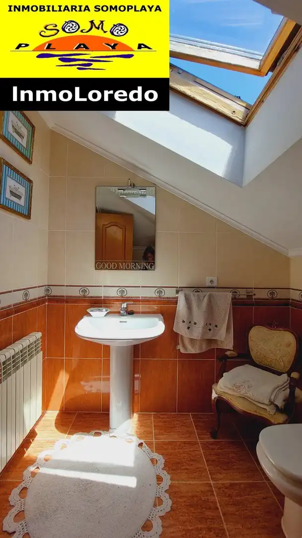 Baño de Casa o chalet en venta en Ribamontán al Mar con Calefacción y Jardín privado