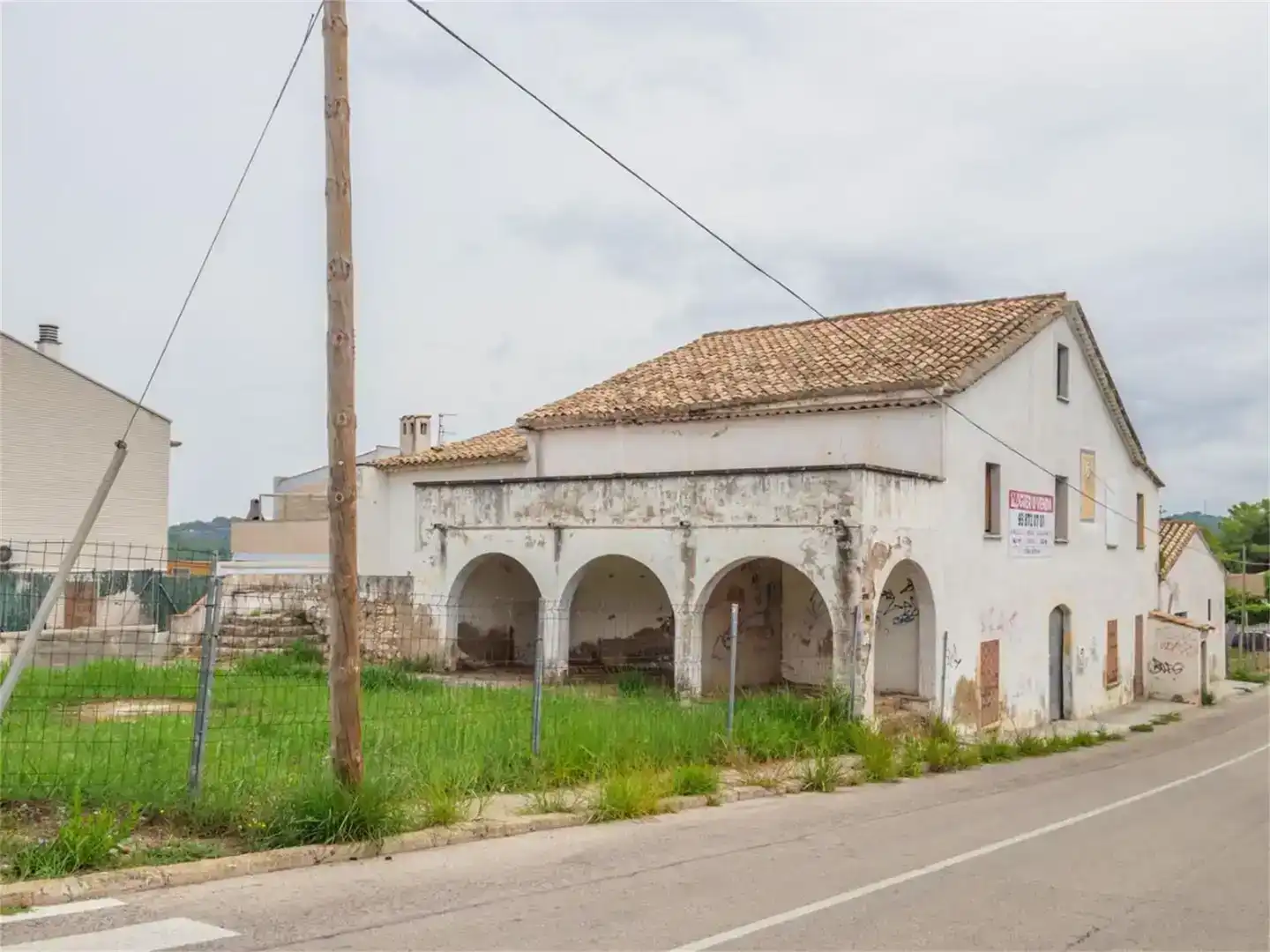 Vista exterior de Finca rústica en venda en Calafell