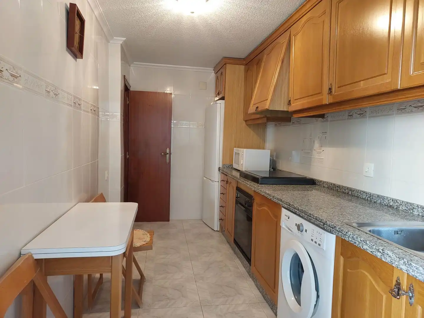 Kitchen of Flat for sale in El Campello  with Terrace, Furnished and Community pool
