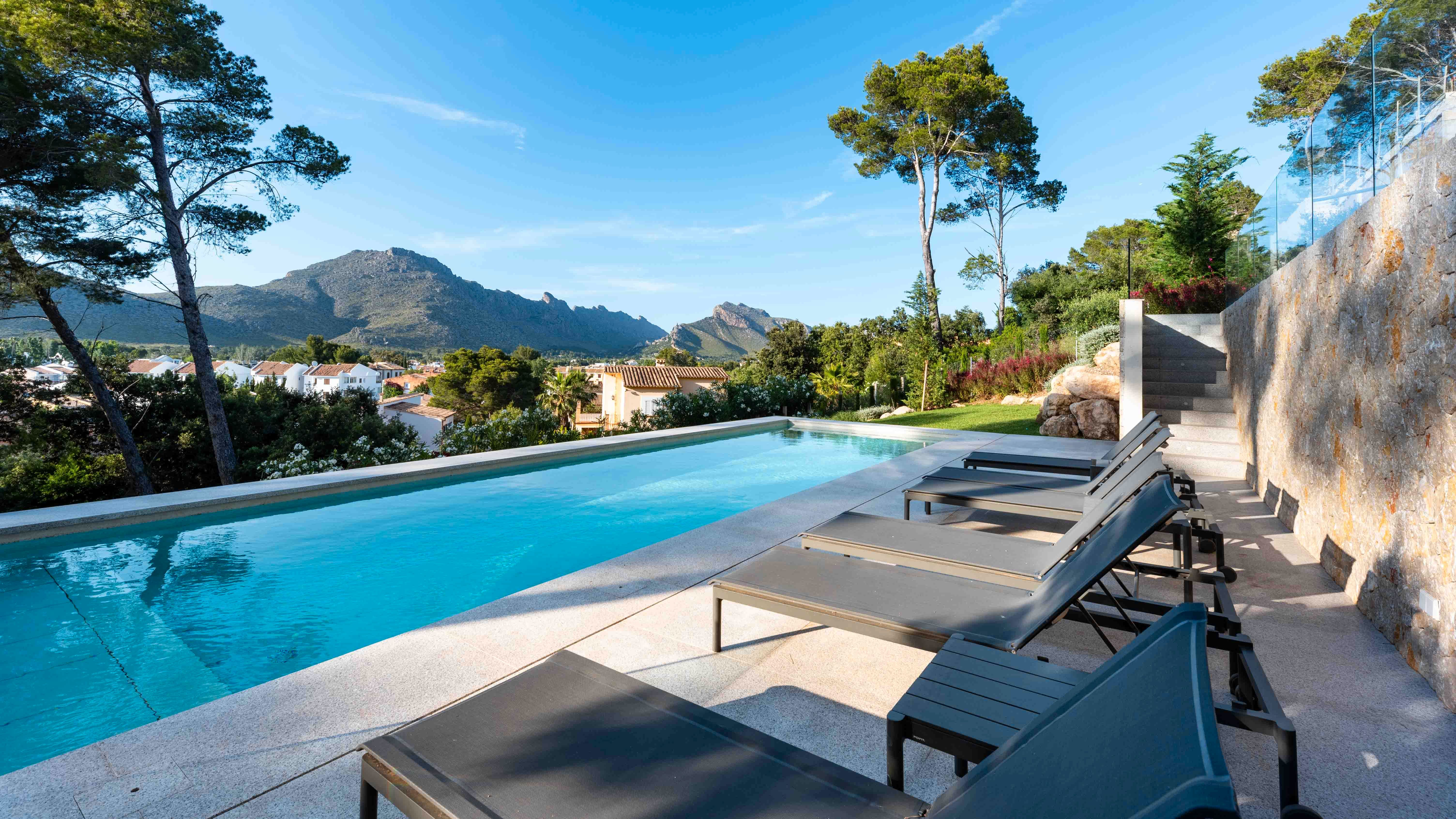 Piscina de Casa o xalet en venda en Pollença amb Aire condicionat, Piscina i Moblat