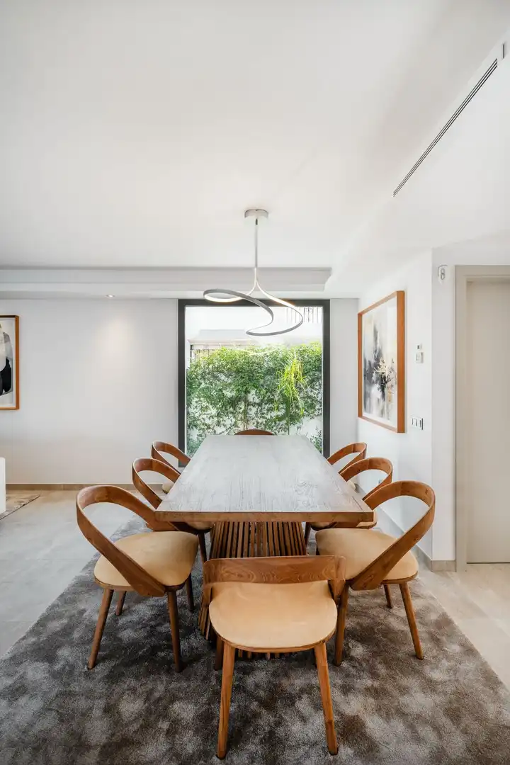 Comedor de Casa o chalet en venta en Marbella con Aire acondicionado, Jardín privado y Terraza