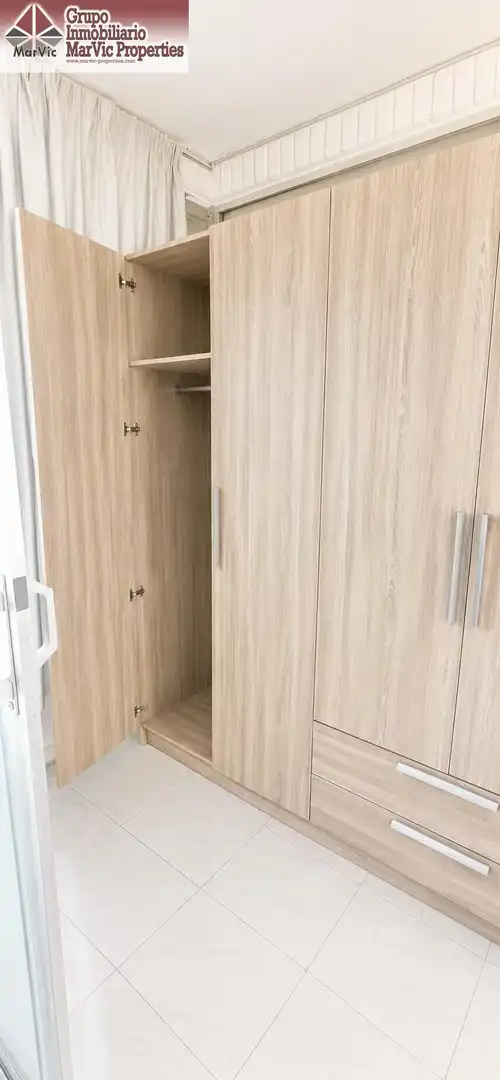 Bedroom of Flat for sale in Benidorm  with Community pool