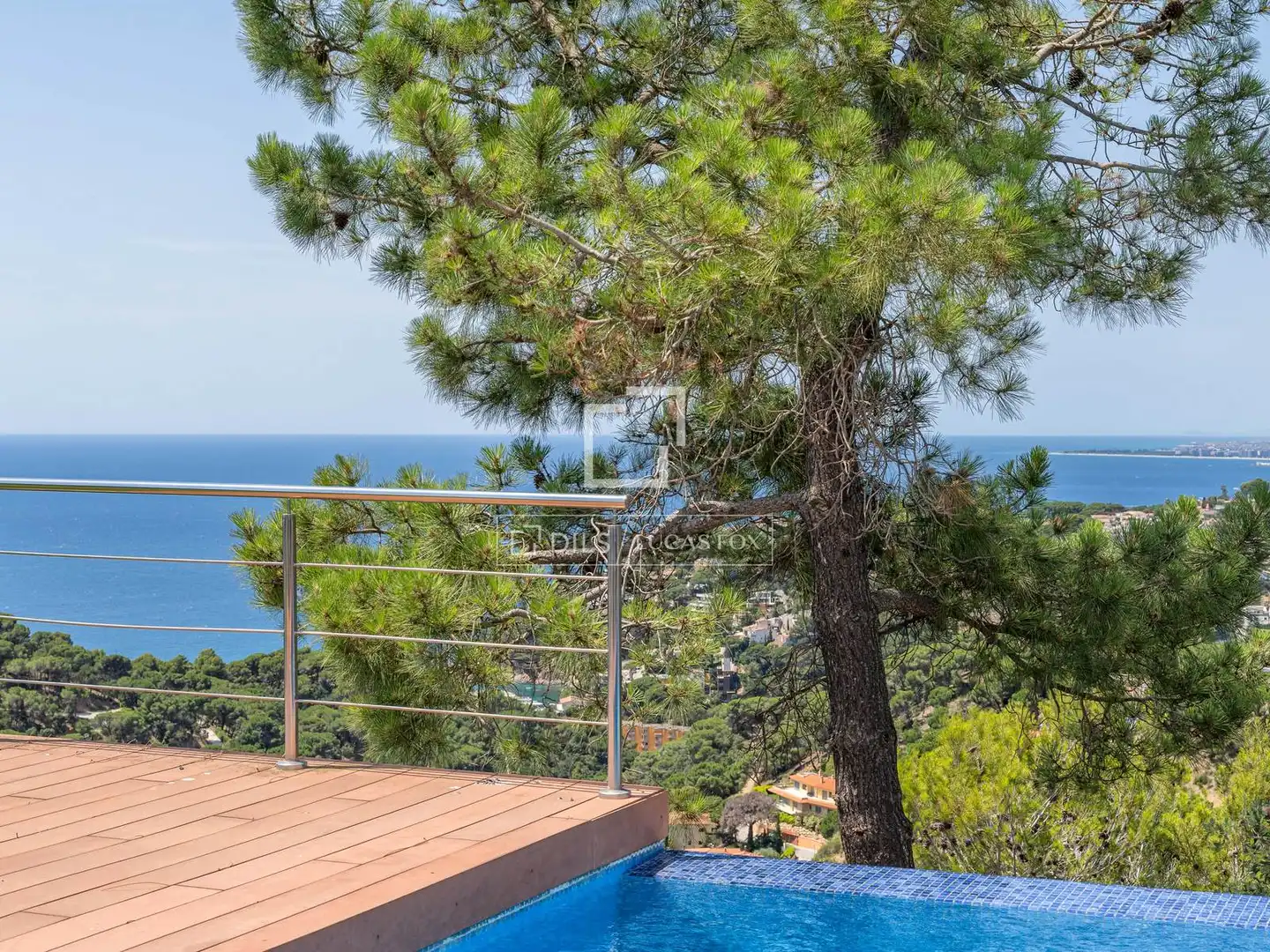 Terrasse von Haus oder Chalet zum Verkauf in Lloret de Mar mit Klimaanlage, Privatgarten und Terrasse