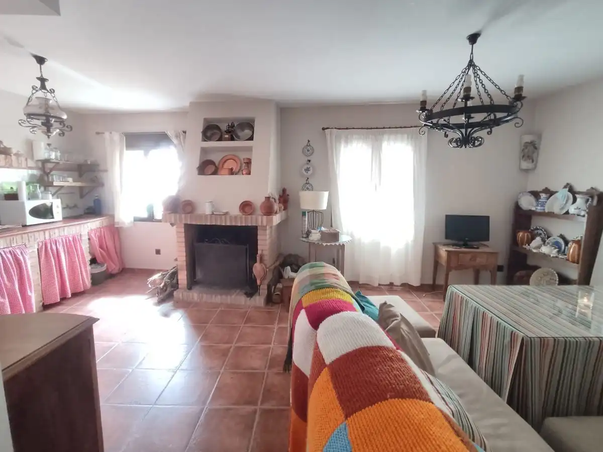 Sala de estar de Casa o chalet en venta en El Torno  con Aire acondicionado, Terraza y Balcón