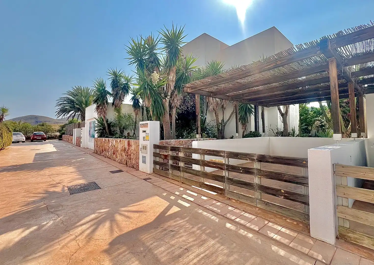 Exterior view of Detached homes for sale in Níjar  with Air Conditioner, Heating and Private garden