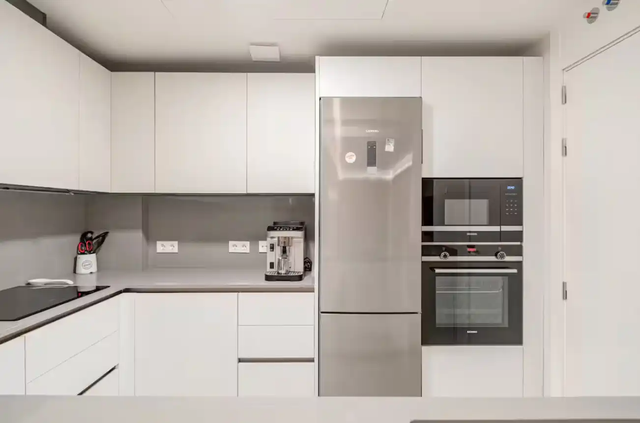 Cuina de Apartament de lloguer amb opció a compra en Madrid amb Aire condicionat, Calefacció i Parquet