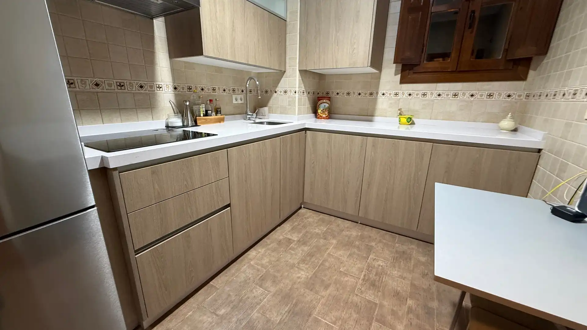 Cocina de Piso en venta en Chinchilla de Monte-Aragón con Calefacción, Parquet y Lavadora