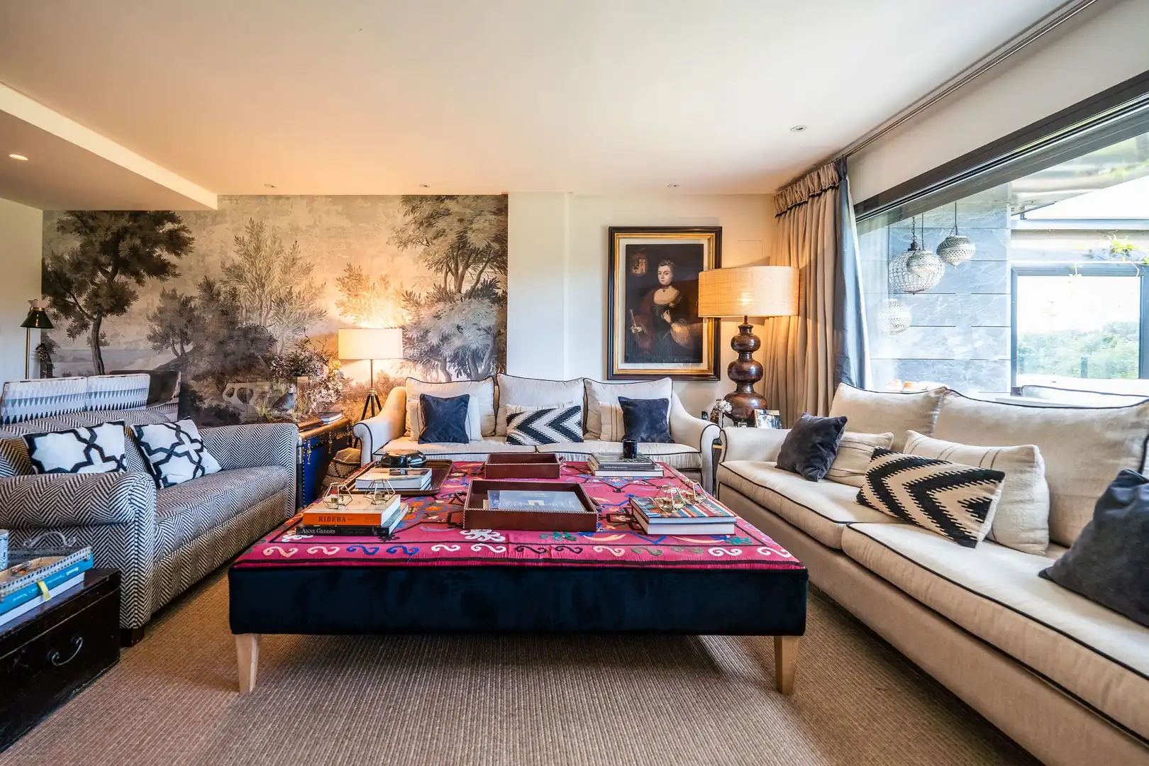 Living room of Flat for sale in La Moraleja  with Air Conditioner, Heating and Private garden