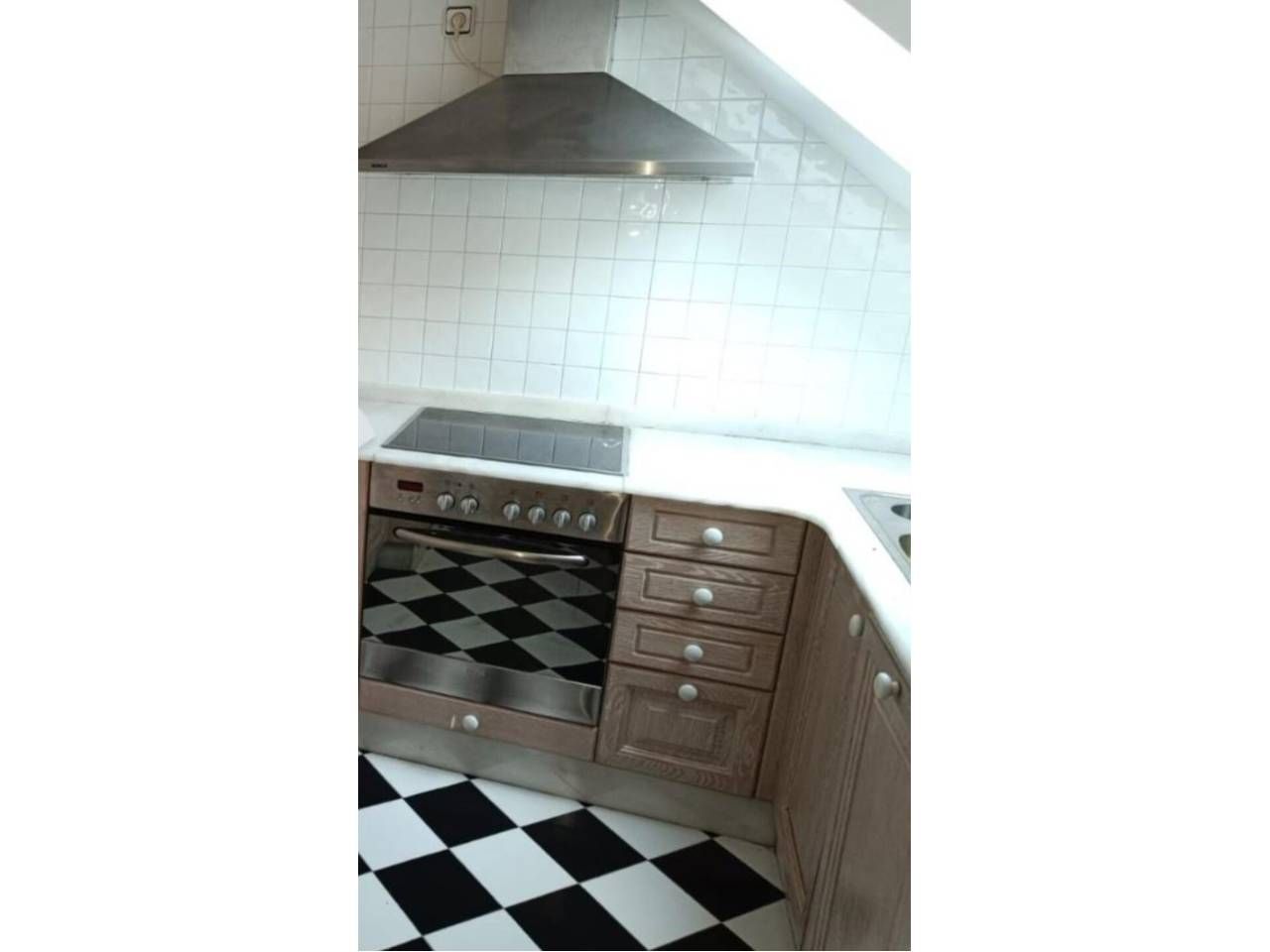 Kitchen of Flat for sale in Ourense Capital   with Terrace and Furnished