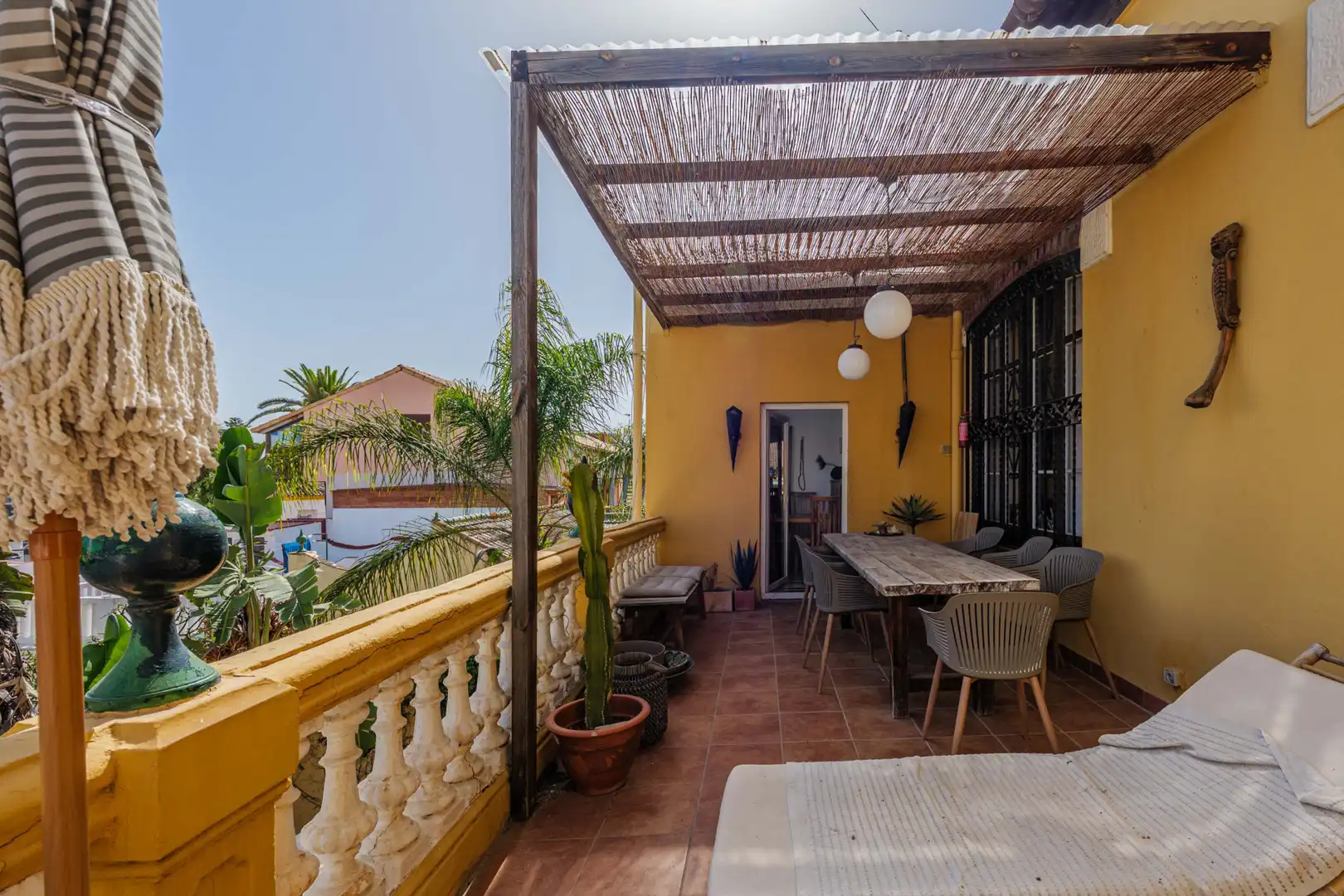 Terraza de Casa o chalet en venta en Málaga con Jardín privado, Terraza y Trastero