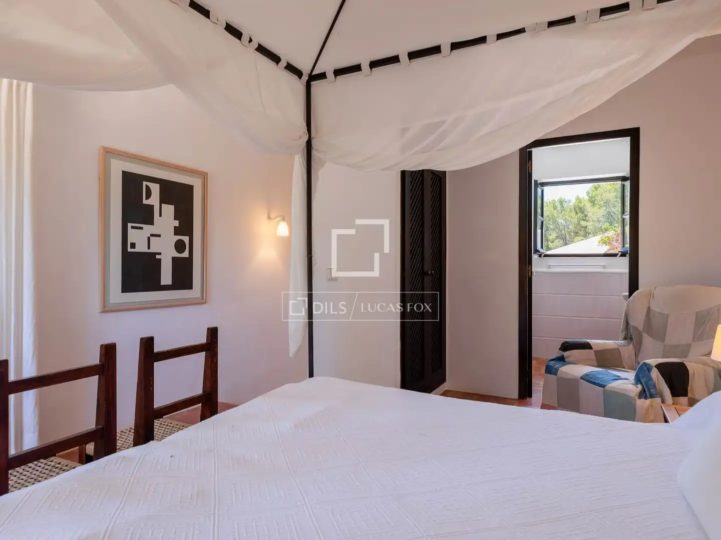 Bedroom of Country homes for sale in Santa Eulària des Riu  with Furnished