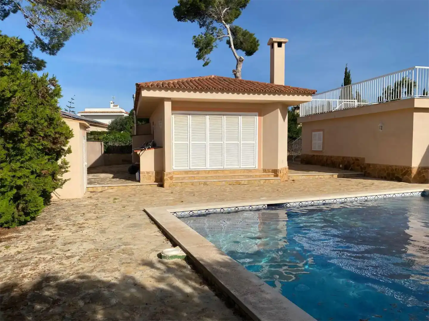 Piscina de Casa o xalet en venda en Llucmajor amb Aire condicionat, Piscina i Balcó