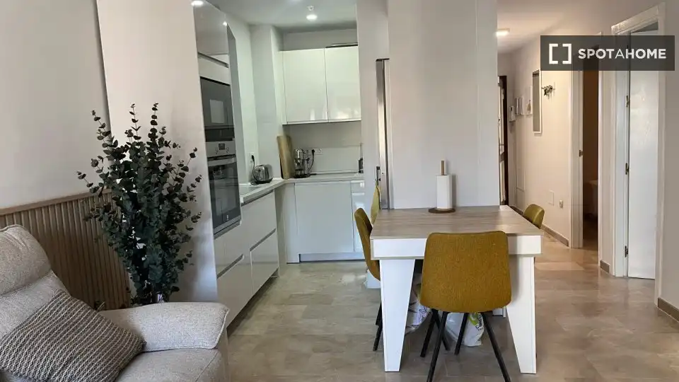 Kitchen of Flat for share in Centro