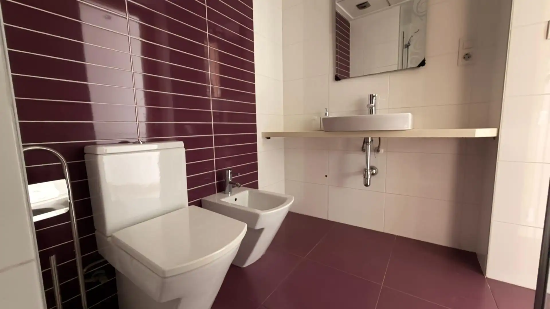 Bathroom of Apartments for sale in Elche / Elx  with Air Conditioner, Private garden and Terrace