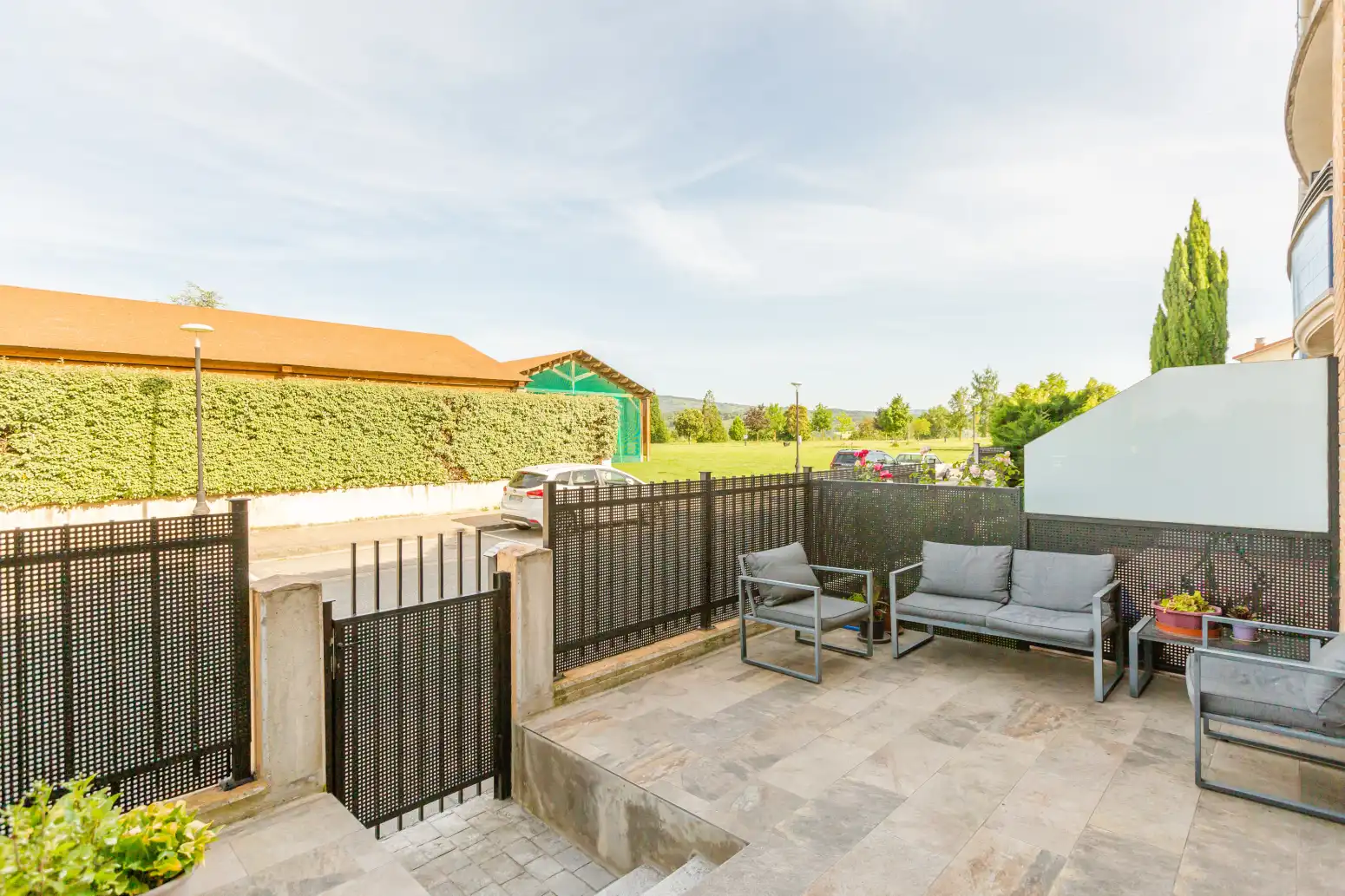 Terrace of Detached homes for sale in Berrioplano / Berriobeiti  with Heating, Terrace and Furnished