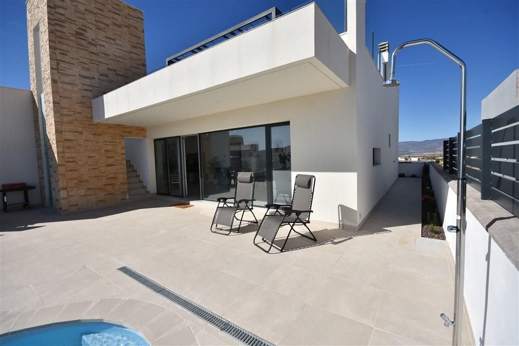 Terraza de Casa o chalet en venta en Fuente Álamo de Murcia con Terraza y Piscina