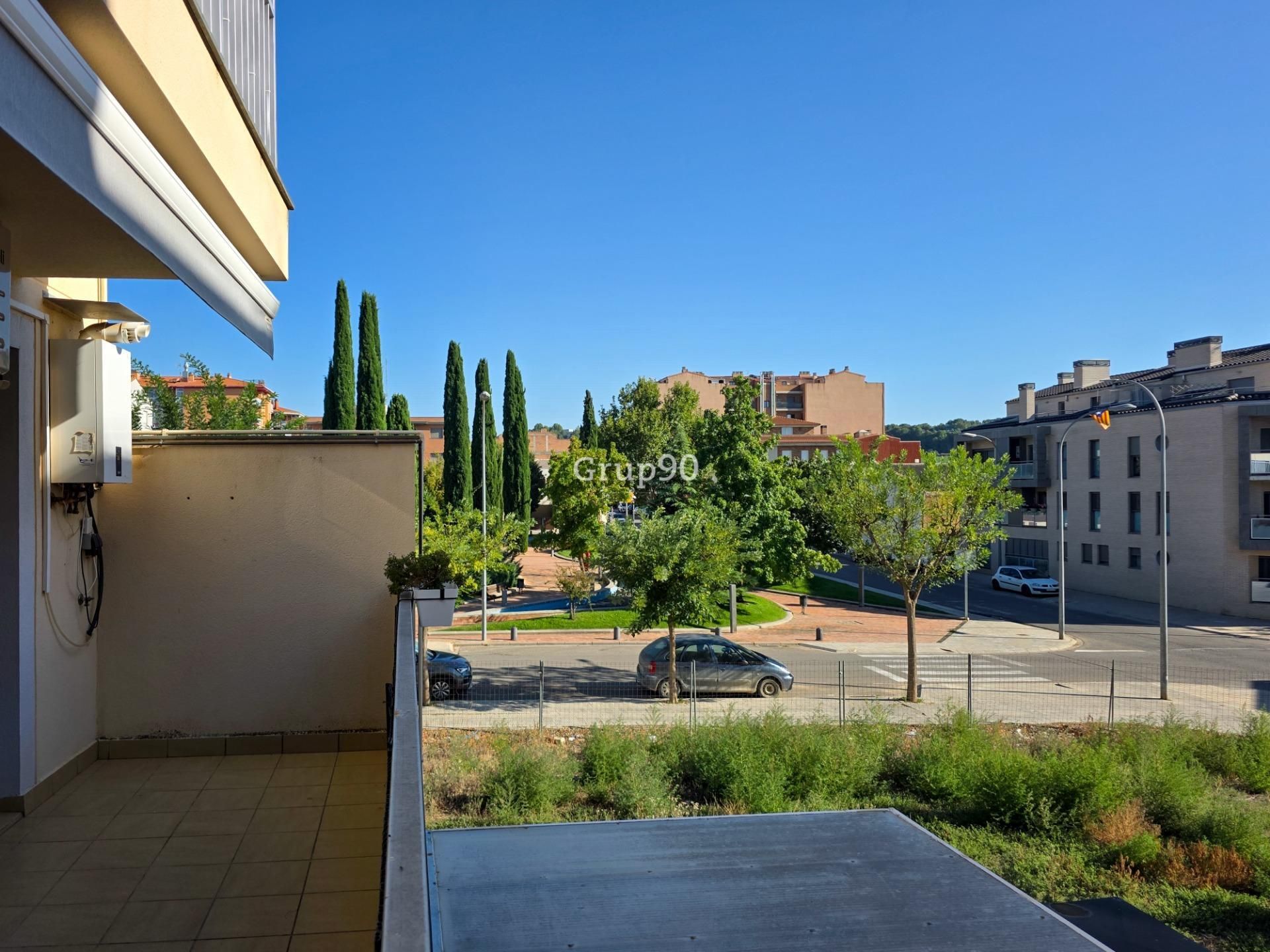 Exterior view of Flat for sale in Almacelles  with Air Conditioner, Heating and Terrace