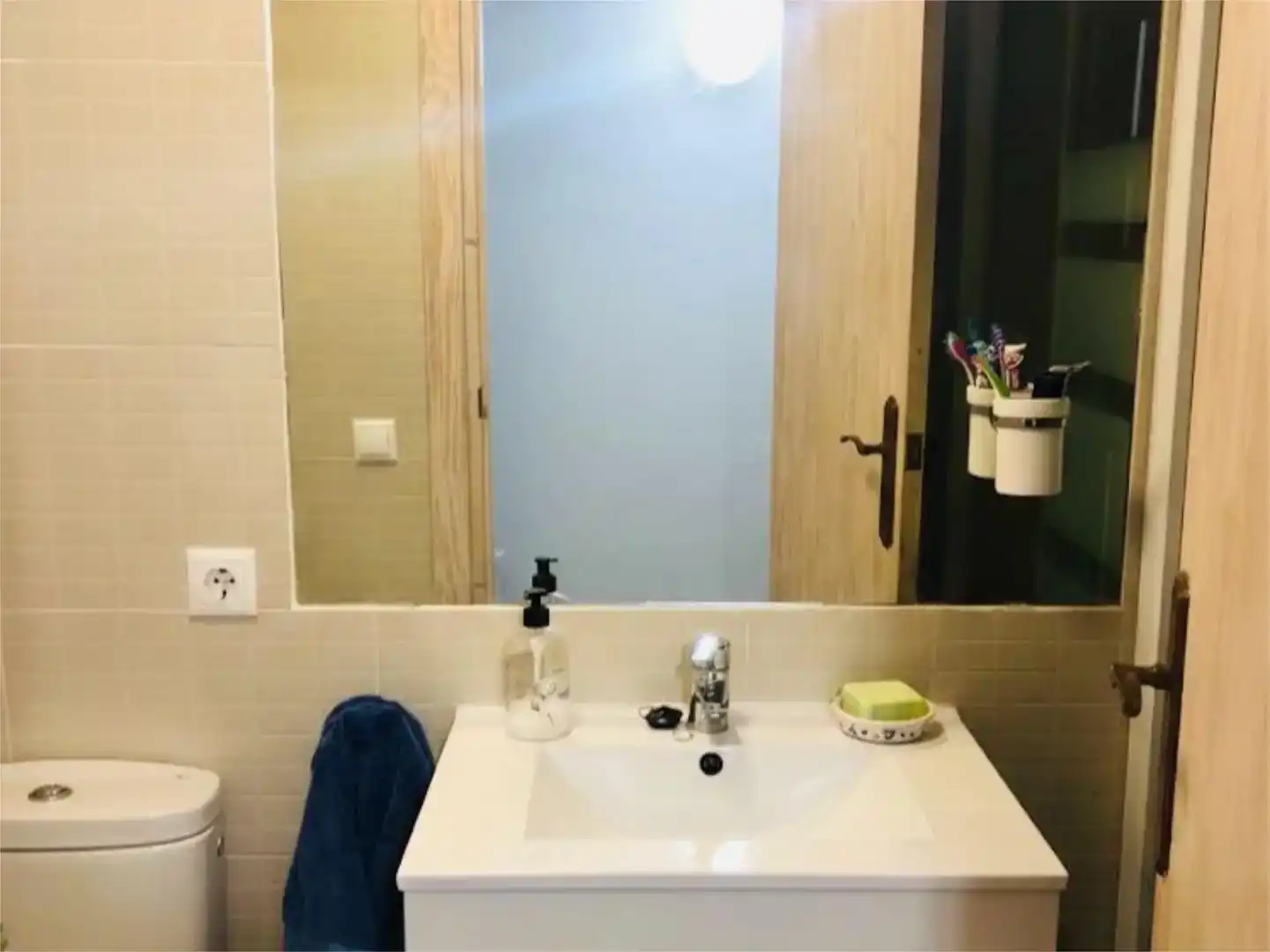 Badezimmer von Wohnung zur Miete in Bédar mit Möbliert
