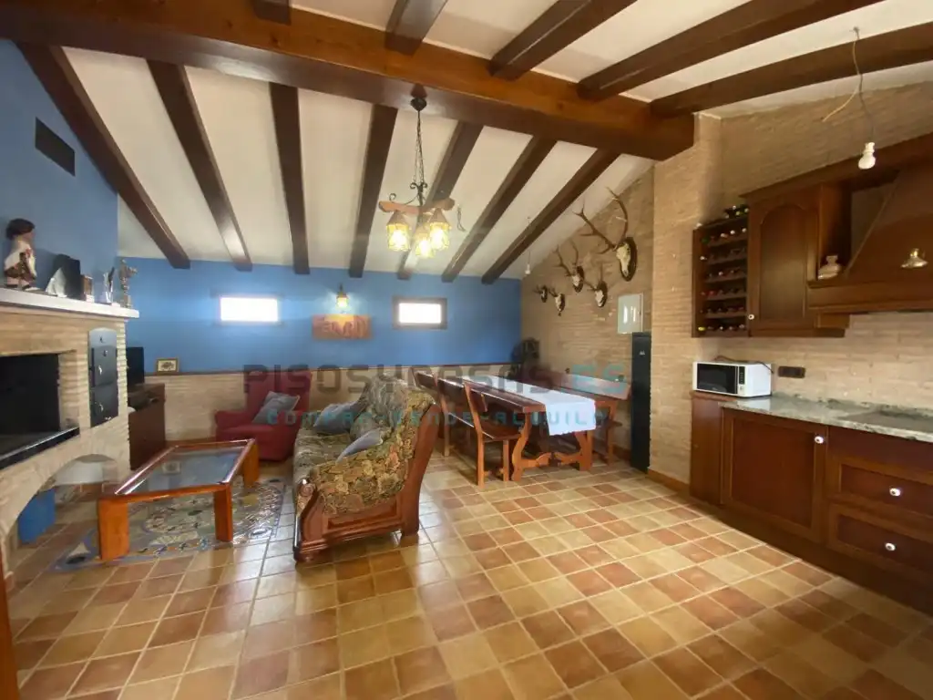 Dining room of Houses for sale in San Mateo de Gállego  with Air Conditioner, Private garden and Terrace