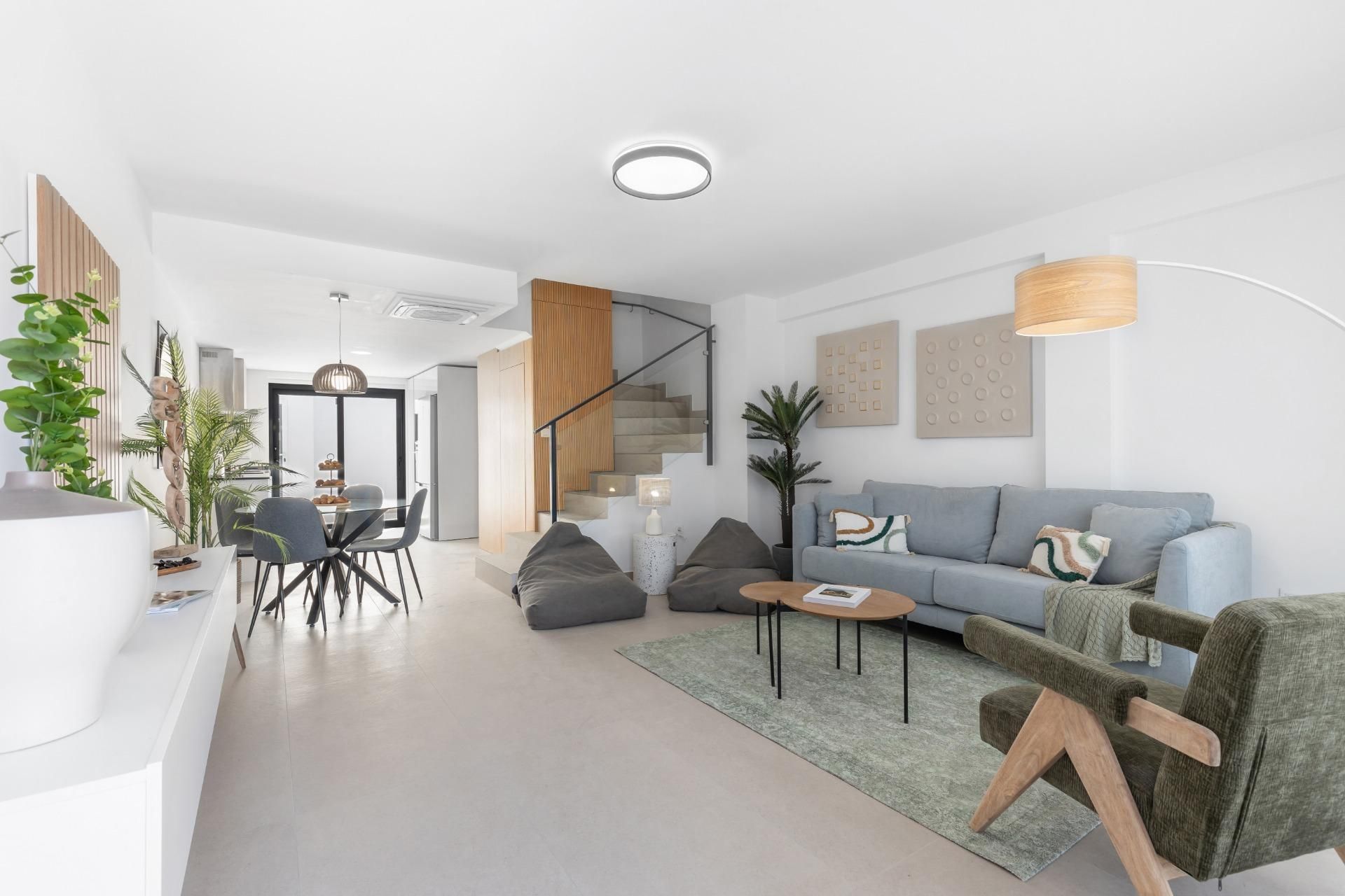 Living room of Single-family semi-detached for sale in Rafal  with Air Conditioner, Private garden and Terrace
