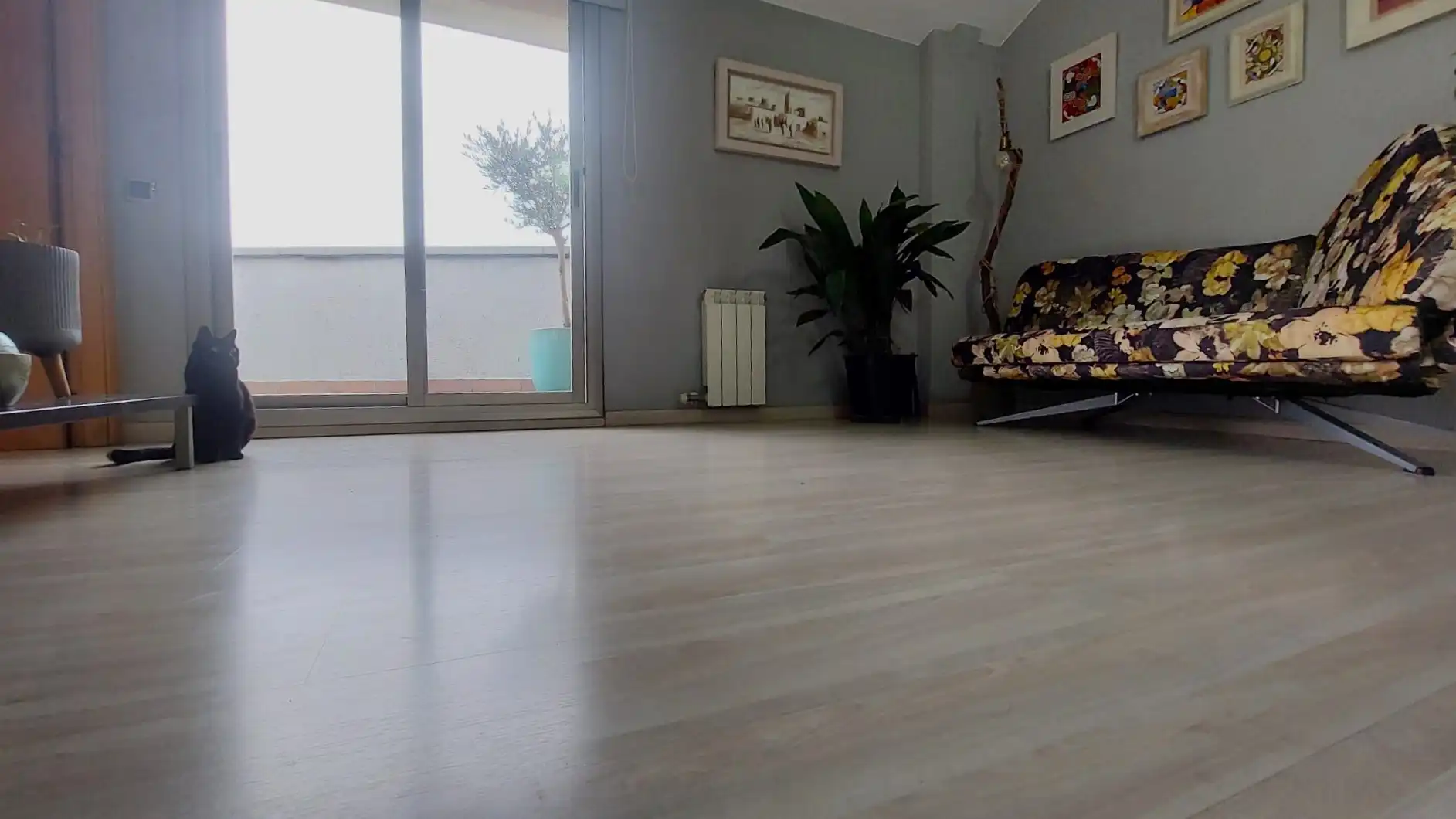 Sala d'estar de Dúplex en venda en Manresa amb Calefacció, Parquet i Terrassa