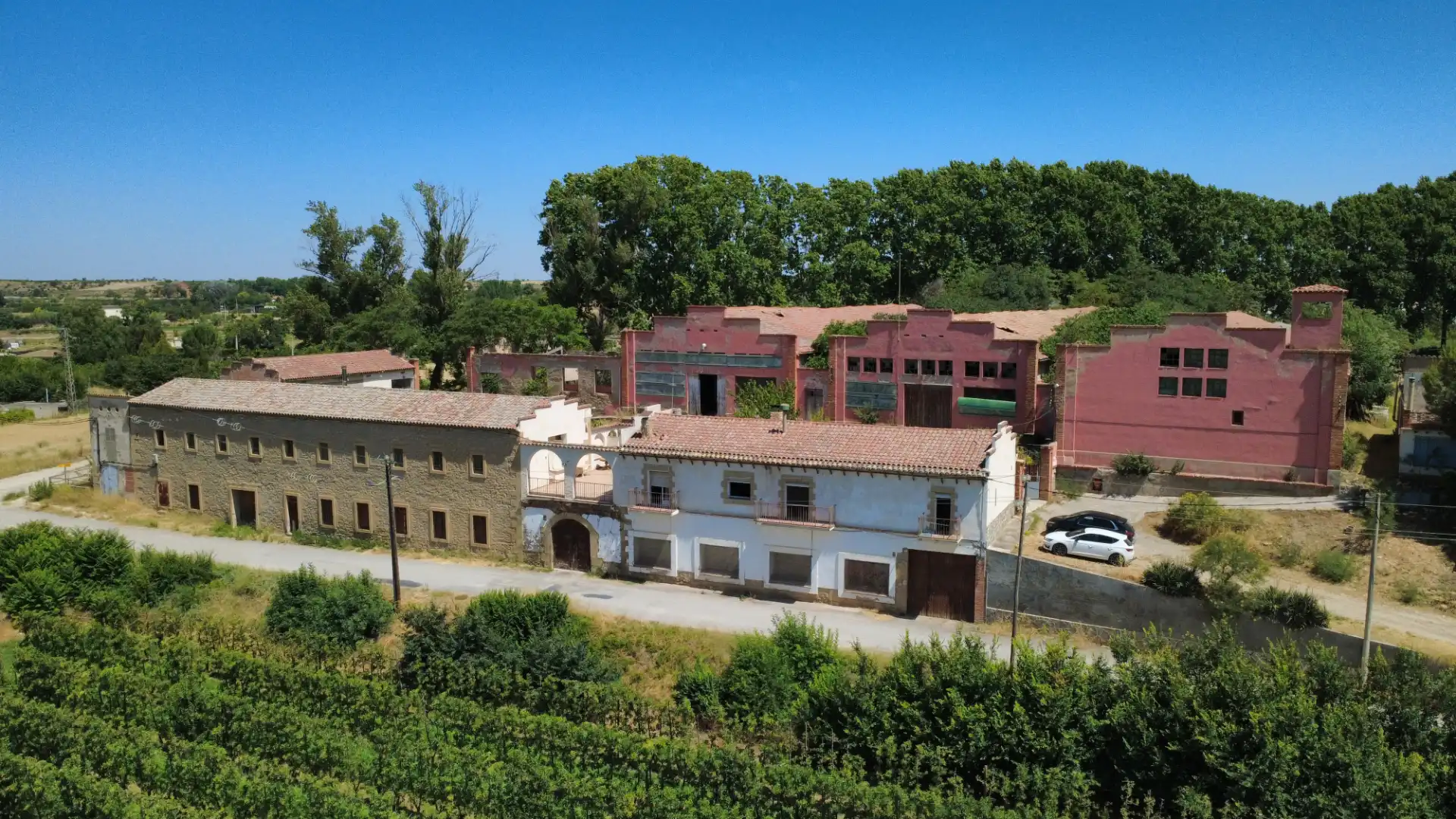 Vista exterior de Casa o chalet en venta en Les Borges Blanques con Aire acondicionado, Jardín privado y Terraza
