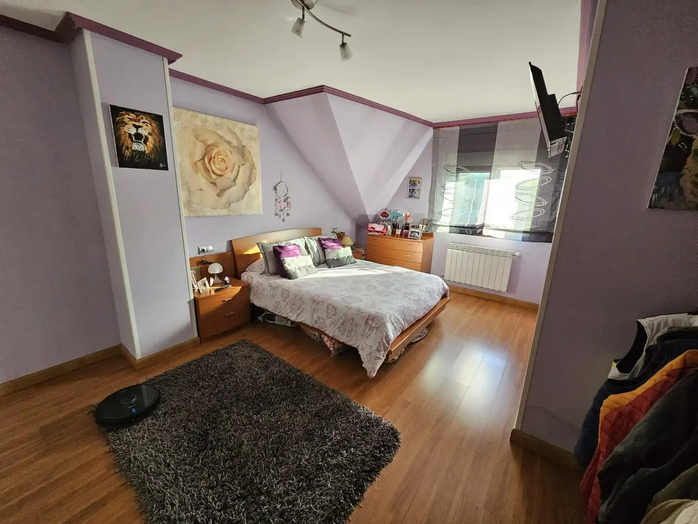 Habitación de Casa o chalet en venta en Ponferrada con Aire acondicionado, Calefacción y Jardín privado